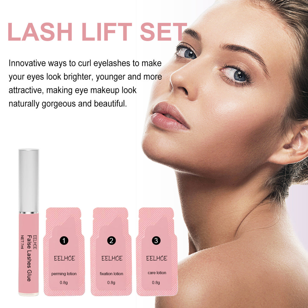 Curling Eyelash Set, Natural, Beautiful, Slender, Thick, Curling, Gentle And Non-Smudged Eyelash Set